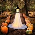 thumbnail image 4 of Halloween Outdoor Card Slot Sign Decor for Porch Yard Indoor Party Lightweight Fabric Easy Display, 4 of 6