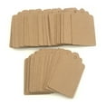 thumbnail image 7 of Ludlz Kraft Paper Tags, Gift Tags Paper Tags Perfect for Arts and Crafts, Valentine's Day, Wedding and Holiday, 100PCS 5x3cm Kraft Paper Hanging Tag Packaging Label DIY Wedding Party, 7 of 7