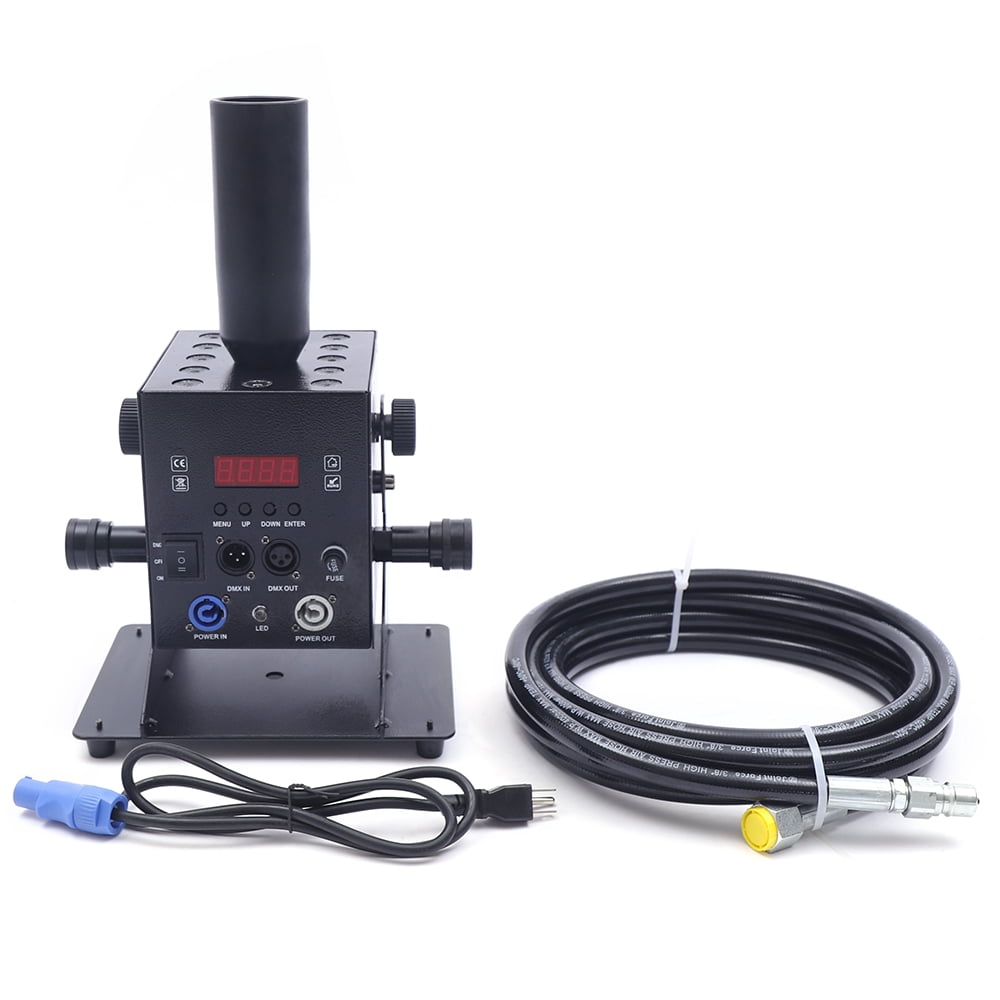 LED CO2 Jet Smoke Machine w/5m Hose CO2 Cannon DMX Blaster DJ Disco Stage Effect