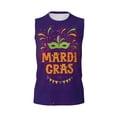 thumbnail image 6 of Picia Mardi Gras2 mens Cotton Tank Undershirts , Moisture-wicking Ribbed Tanks, Lightweight Cotton Tank Undershirts-XX-Large, 6 of 8