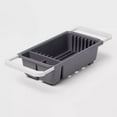 thumbnail image 4 of Over the Sink Dish Drainer Gray : Freestanding Dish Drying Rack & Sponge Holder, Polypropylene, Hand Wash, 4 of 4