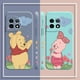 thumbnail image 5 of Case For Oneplus 5 6 9 9R 8 8T 7 7T A3 2 2V NORD 3 2 Lite Pro Simple Liquid Silicone Case Piglet Winnie the Pooh Bear, 5 of 5