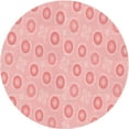 thumbnail image 1 of Ahgly Company Machine Washable Indoor Round Transitional Red Area Rugs, 8' Round, 1 of 7