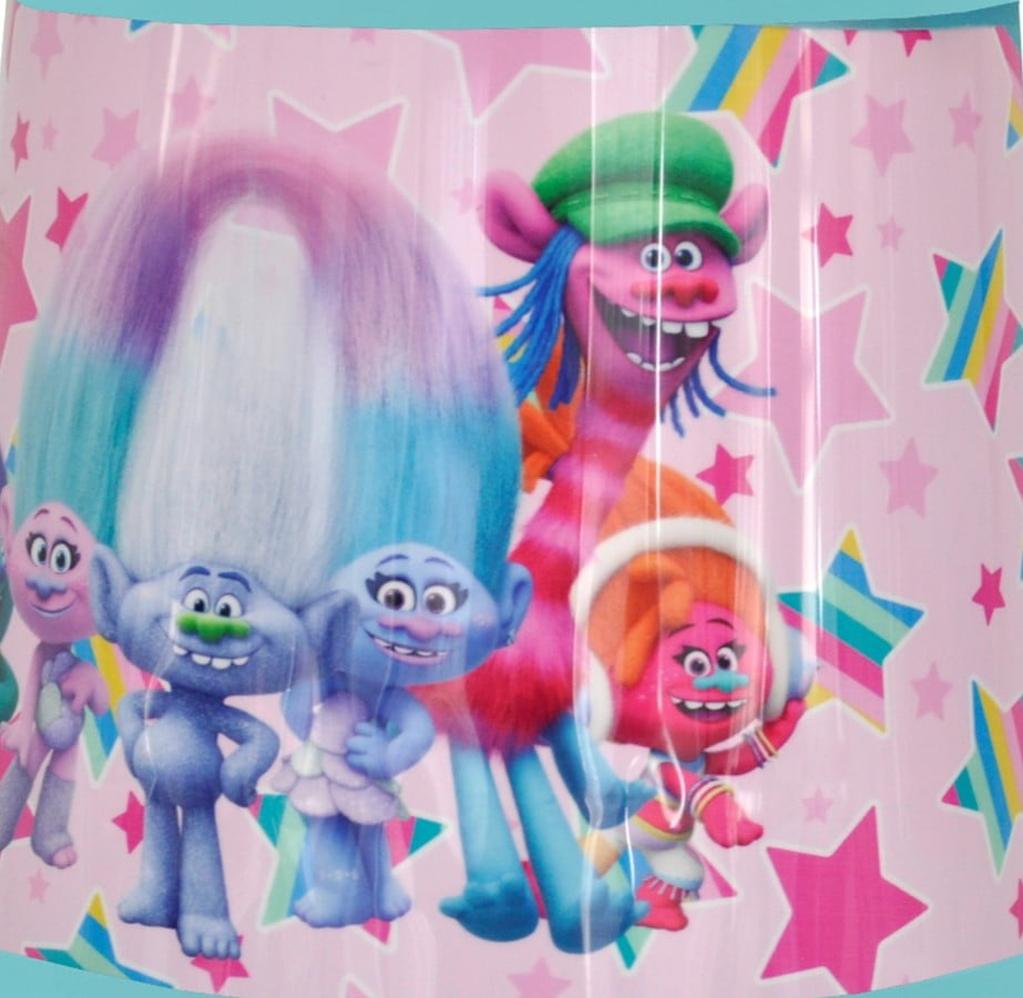 Trolls Kids Room Stick Table Lamp, Dreamworks