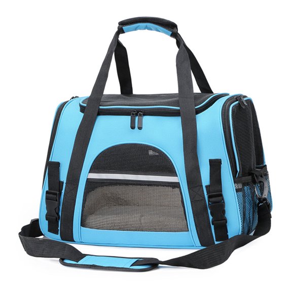 Laklulu Portable Dog and Cat Pet Travel Bag, foldable, pet travel washable carrier for cats and dogs