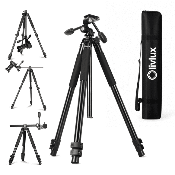 LIVLUX TP-95 + Tripie Camara Profesional + Tripode Video + Hidraulico 15 kg