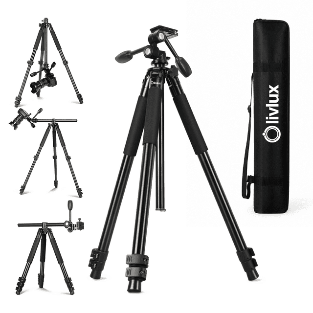 LIVLUX TP-95 + Tripie Camara Profesional + Tripode Video + Hidraulico 15 kg