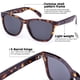 thumbnail image 4 of Gafas de sol COLOSSEIN de moda polarizadas vintage cuadradas UV400, 4 of 7