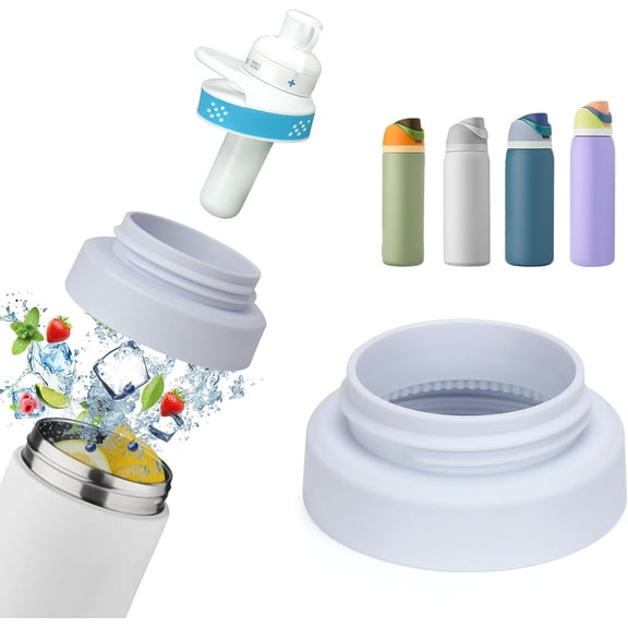 SUNMON Water Bottle Adapter Compatible with Owala, Flavor Cartridges Adapter, Bottle Adapter Compatible for Owala Cup, Water Bottle Accessories