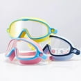 thumbnail image 5 of Children's White Green Swimming Goggles Comfort Fit Large Frame, 5 of 7