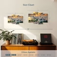 thumbnail image 3 of Elephant Stock Tower Of David Wall Art - Horizontal Multi Panel Canvas - Living Room Wall Decor - Places Multi Panel - Gray And Beige Decor - 24" x 14", 3 of 4