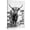 Frame-style, variant on Highland Cow Canvas Wall Art Black and White Farm Animal Live Like Someone Left the Gate Open Inspirational Quote Rustic Farmhouse Living Room Bedroom Decor