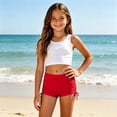 thumbnail image 2 of TBWNWG Girls Casual Solid Swim Bottoms for Kids - Lightweight Comfortable Beachwear Bottoms for Girls Ideal for Everyday Play, 2 of 8