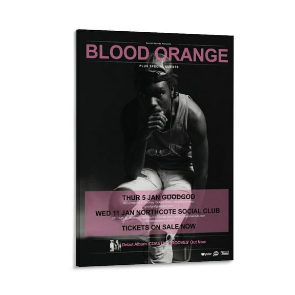 Blood Orange (5) Canvas Poster Bedroom Decor Office Room Decor Gift