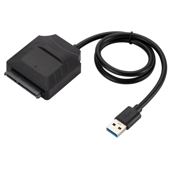 Tholdsy Adaptador HDD SATA a USB 3,0, velocidad rápida, 2,5 pulgadas, 3,5 pulgadas, Cable convertidor de disco duro móvil, piezas de repuesto de 50cm Cables de computadora