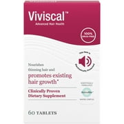 Viviscal Hair Nourishment System, Extra Strength, Tablets 60 Tabs (Pack of 3)