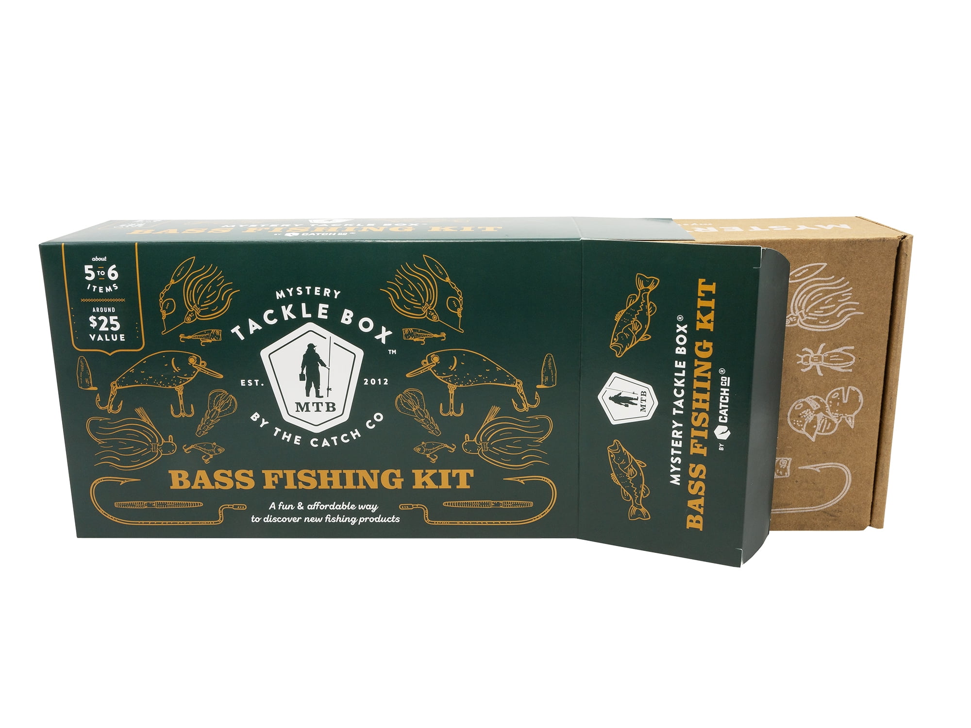 Mystery Tackle Box Fishing Kit Bass Regular (Non-lead)