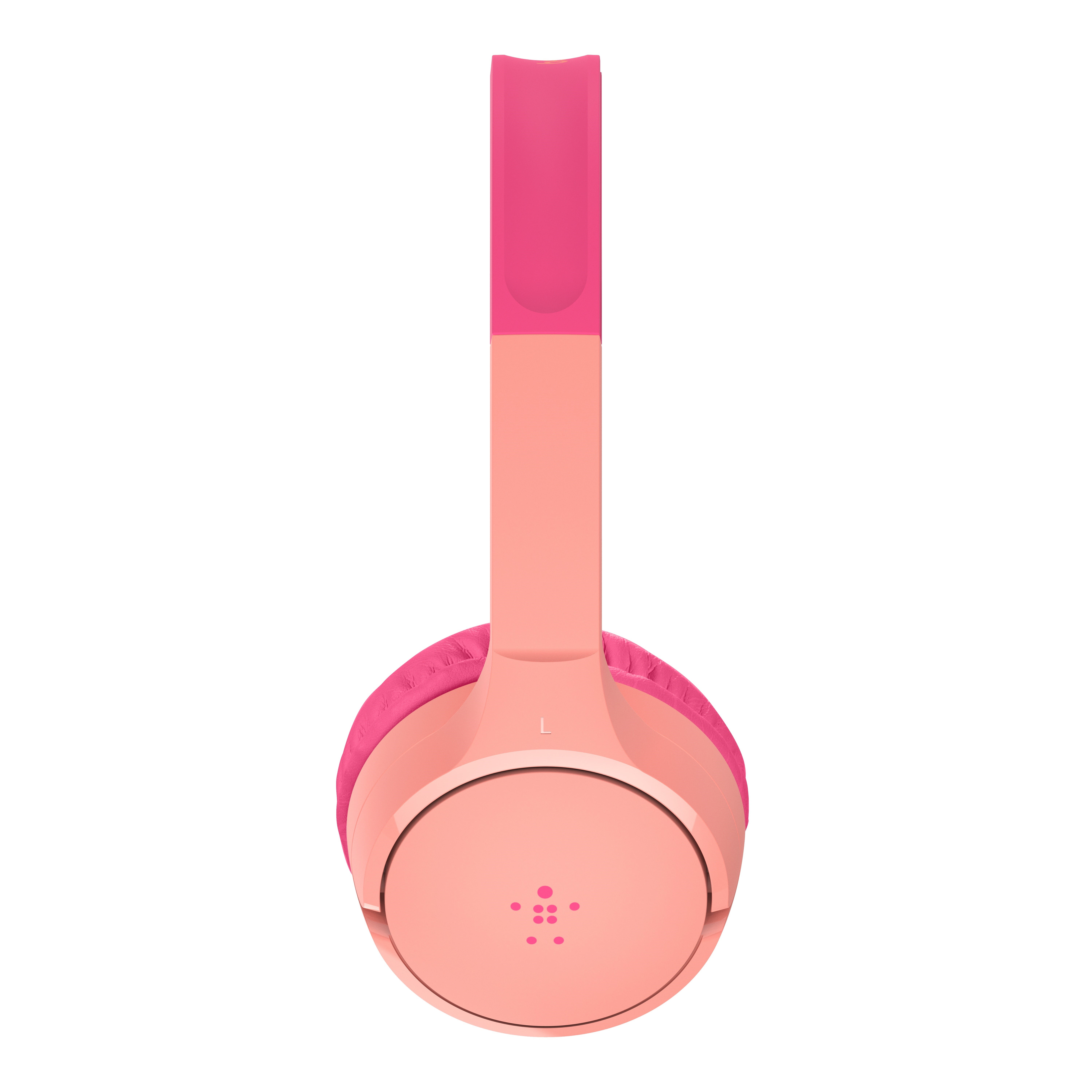 Belkin SOUNDFORM Mini Wireless Bluetooth On-Ear Headphones for Kids, Pink