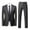 Gray Mens Blazer Jackets, variant on Young Men's Formal Suits 3-Piece Business Casual Outfits,Modern Fit Tuxedo Jacket,Waistcoat and Pants