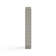 thumbnail image 3 of Safco Single Sloped Metal Locker Hood Addition 12"W x 18"D x 6"H - Tan, 3 of 3