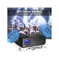thumbnail image 7 of JIMTAB M18 Native 1080P LED Video Projector, Upgraded HD Projector with 300”Display Support AV,VGA,USB,HDMI, Compatible with Xbox,Laptop,iPhone and Android for Academic Display (Dark Star), 7 of 7