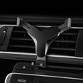 thumbnail image 2 of Soporte Universal de gravedad para coche, montaje de rejilla de ventilación de aire para móvil IPhone 12, Samsung, sin GPS magnético"Golden" Fivean Soporte para teléfono de coche, 2 of 2