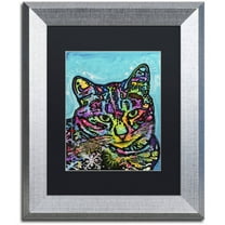 Trademark Fine Art "Kismet" Canvas Art by Dean Russo, Black Matte, Silver Frame