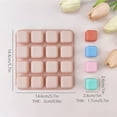 thumbnail image 2 of Creatine 16 Even Small Cube Silicone Chocolate Cake Baking Square Gypsum Square Jelly Baking, 2 of 7