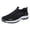 Black, variant on Mesh Sport Shoes for Men Breathable Wide Toe Sneakers Lightweight S𝗅ip On Athlet𝗂c Shoes Comfortable Non-S𝗅ip Workout Footwear Fashion Casual Walking Shoes