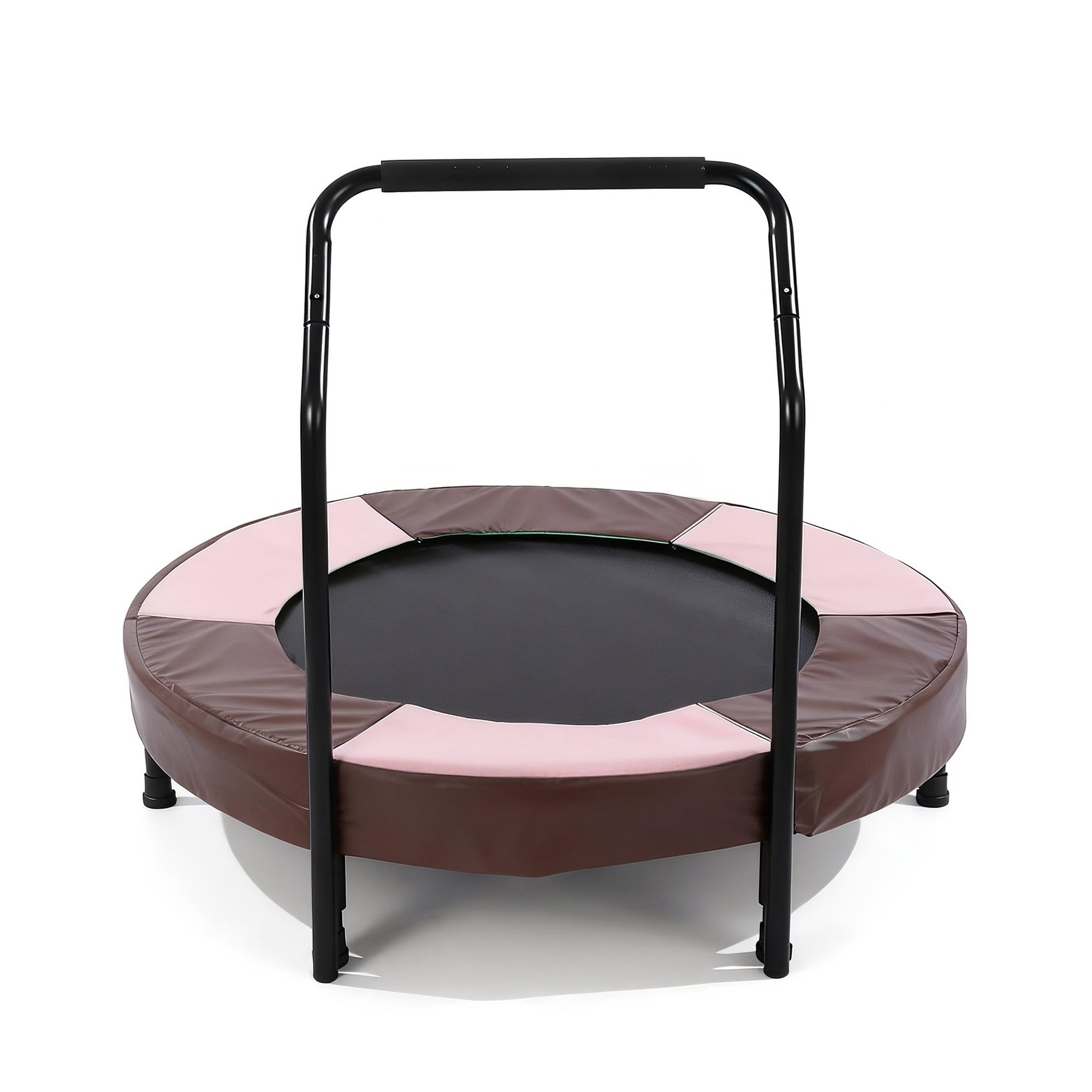 36 inch Mini Trampoline for Toddlers, SHINPT Foldable Trampoline for Kids for Birthday Gift, 36" Toddler Trampoline Indoor/Outdoor with Handle, Small Trampoline for Backyard, Patio, Lawn, Garden