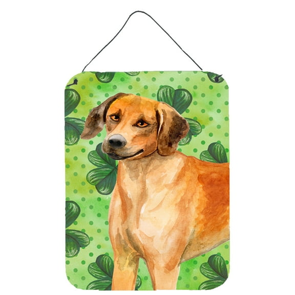 Rhodesian Ridgeback St Patricks Wall or Door Hanging Prints Green