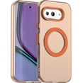 thumbnail image 1 of MYKOMI Magnetic Case Compatible for Google Pixel 9A Case Wireless Charging,[Compatible with MagSafe] Translucent Matte PC TPU Thin Bumper for Google Pixel 9A Phone Case, 1 of 7
