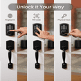 thumbnail image 3 of DESLOC A100F Electronic Keypad Door Lock Handle Set, Keyless Entry Deadbolt for Front Door, Easy DIY Install, Home Security, 3 of 9
