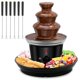 thumbnail image 1 of Three Layer Chocolate Fountain Machine Electirc Chocolate Fondue Set Detachable Mini Nostalgia Melti, 1 of 5