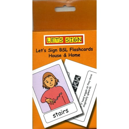 Let's Sign BSL Flashcards: House & Home: British Sign Language (Cards)