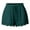 Green, variant on Staron Plus Size Lace Shorts for Women Casual Tie Waist Yoga Pants Solid Color Leggings with Lace Trim, Black 4XL