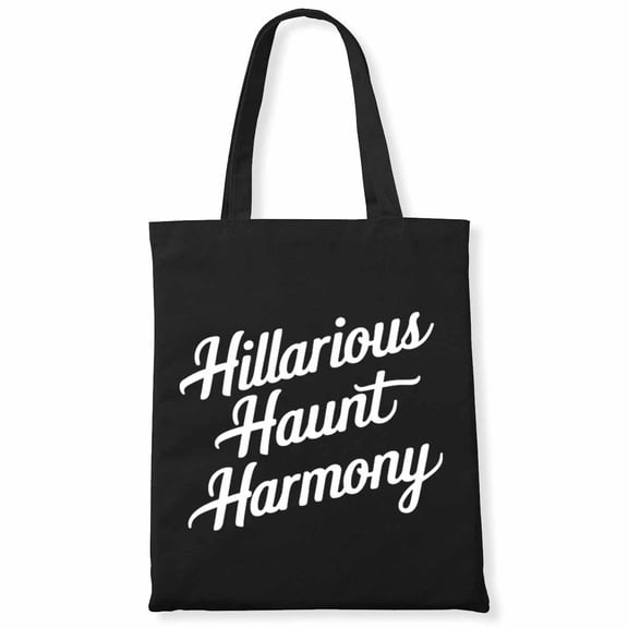 Hilarious Haunt Harmony Halloween Aac Slp Squad Speech Language Canvas Bag 1Pc