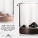 thumbnail image 3 of Juego de vasos de whisky de montaña de 5 - vasos de whisky - vaso soplado - vaso para beber, 3 of 5
