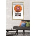 thumbnail image 2 of NBA Detroit Pistons - Drip Basketball 21 Wall Poster, 22.375" x 34", Framed, 2 of 3