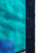 Minecraft Kids Twin/Full Blanket, 62 x 90, Microfiber, Green and Blue, Mojang