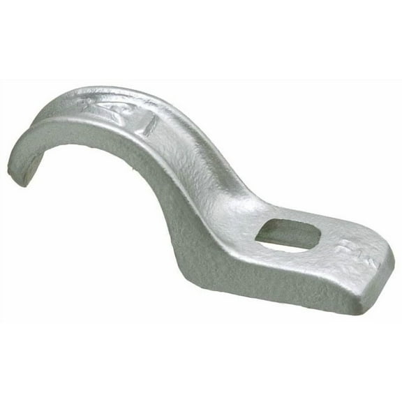 Arlington 3102, Rigid Conduit Strap, 1In 1 Hole M.I Strap, 1 PC