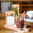 thumbnail image 4 of WIFKLSIIPG Transparent Glass Food SeaLED Lid Spoon Jar Household Kitchen Preservation Storage SeaLED Jar Jam Jar Tea Jar(Clear), 4 of 8