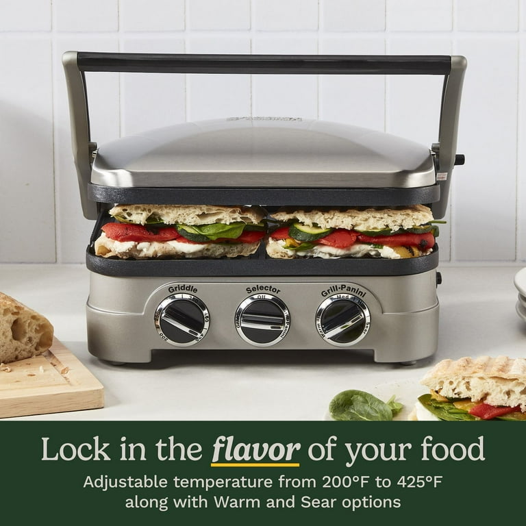 Cuisinart® Griddler® Indoor Grill, Griddle, and Panini Press Color