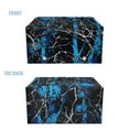 thumbnail image 4 of Psesaysky Waterproof Tissue Box Cover, Blue Hunting Camo Modern PU Leather Rectangular Car Tissue Holder - Decorative Organizer for Bathroom Vanity Countertop, Night Stands, Office Desk & Car, 4 of 7