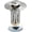 Brushed Nickel, variant on Bathroom Sink Drain Strainer, 3 in 1 Pop Up Bathroom Sink Stopper with Removable Brass Basket Hair Catcher, Universal Sink Plug for 1.06 to 1.6in Drain Hole, Chrome Silver