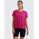 thumbnail image 2 of Remera Suelta Suave CRZ YOGA para Yoga Rosa Talle Grande, 2 of 5