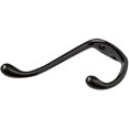 thumbnail image 1 of 5 Pack 5-1/2" Black 2 Hook Hat/Coat Hooks, 1 of 2