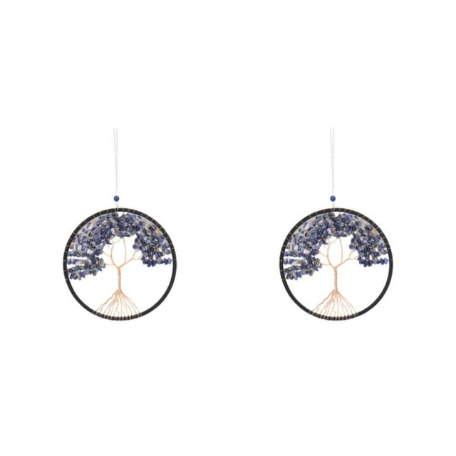 Naiovety Atrapasueños de árbol de la vida únicos para pared de dormitorio, aspecto único hecho a mano y elegante. Type2 NO2