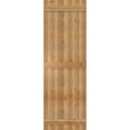 thumbnail image 5 of 26 7/8"W X 82"H Timbercraft Five 5 3/8" Boards Joined Board-N-Batten Shutters, Rough Sawn Western Red Cedar (Per Pair), 5 of 13