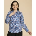 thumbnail image 5 of Moomaya Long Sleeve Spread Collar Cotton Shirt - Regular Women's Casual Shirt, 5 of 9